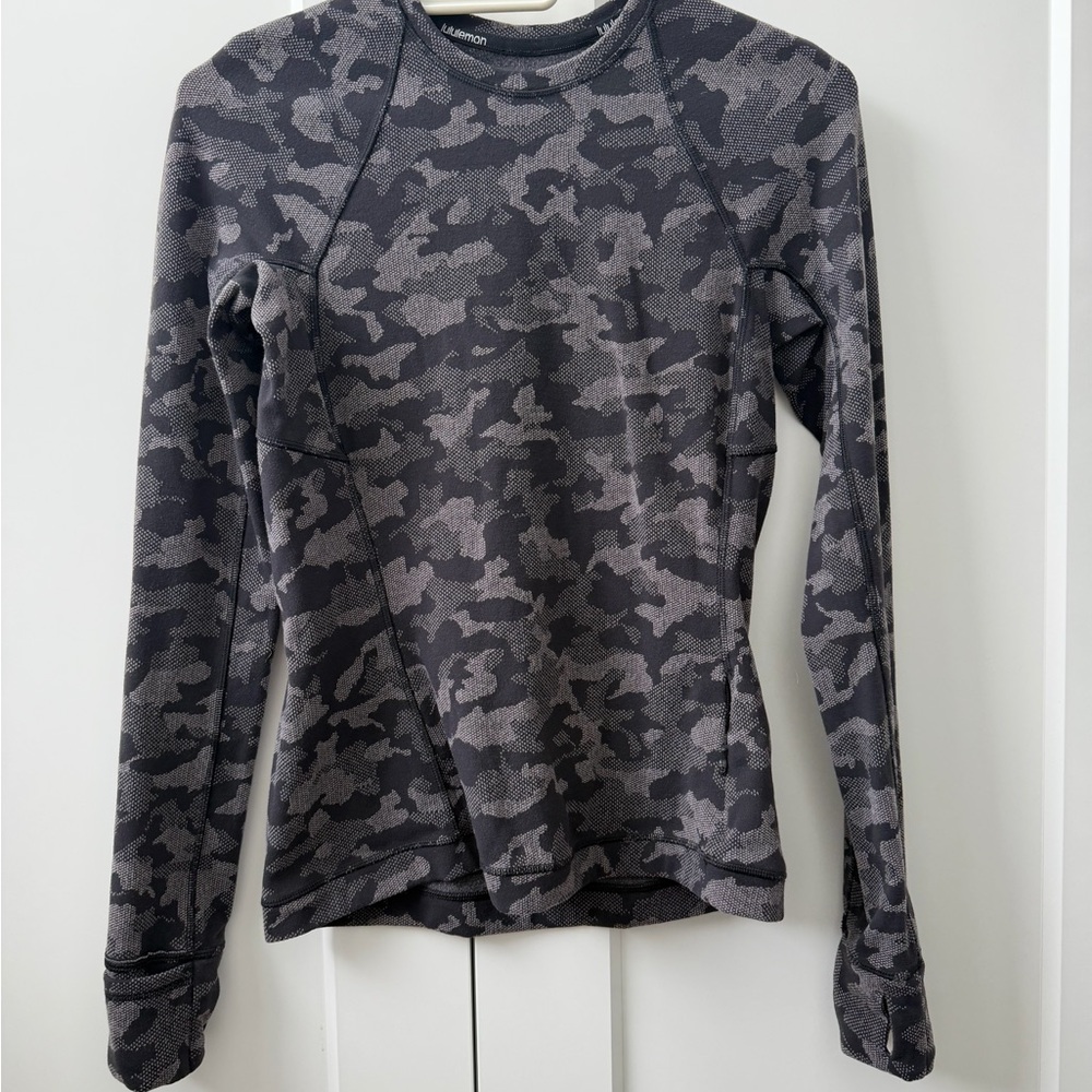 Lululemon Camo Runderful Long Sleeve